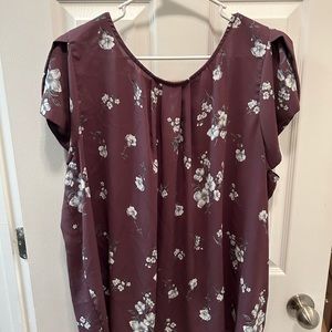 Tulip sleeve blouse